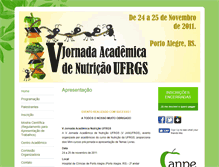 Tablet Screenshot of janufrgs.eventize.com.br