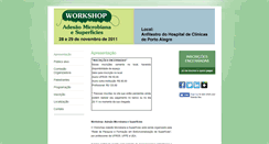 Desktop Screenshot of microbiana.eventize.com.br