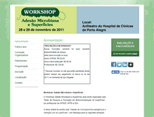 Tablet Screenshot of microbiana.eventize.com.br
