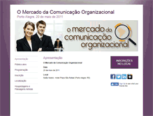 Tablet Screenshot of evecom.eventize.com.br