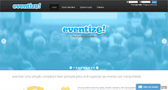 Desktop Screenshot of eventize.com.br
