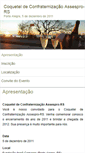 Mobile Screenshot of confraternizacao.eventize.com.br