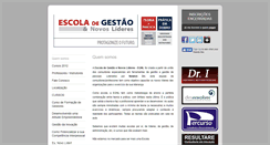 Desktop Screenshot of gestores.eventize.com.br