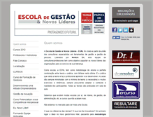 Tablet Screenshot of gestores.eventize.com.br